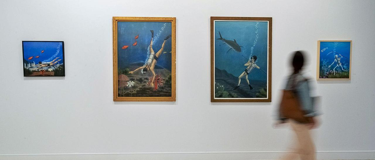 La exposición retrospectiva dedicada a la vida y obra del artista palmero José Martín en el Centro Atlántico de Arte Moderno (CAAM). | | LP / DLP