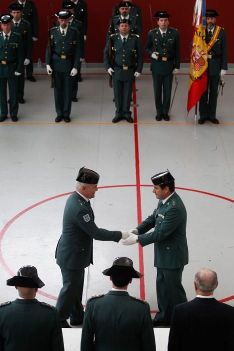 Acto del 173 aniversario de la Fundación de la Guardia Civil en Rubín