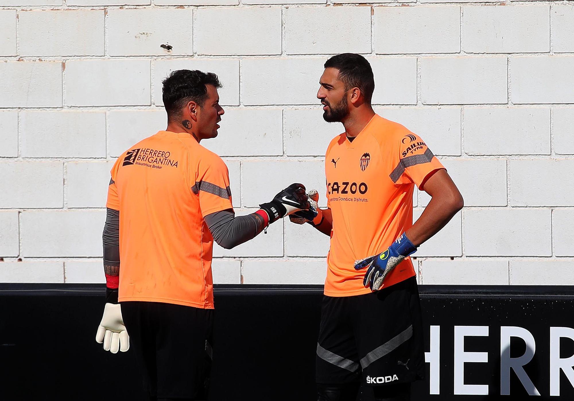 Así ha sido el entrenamiento del Valencia CF de hoy