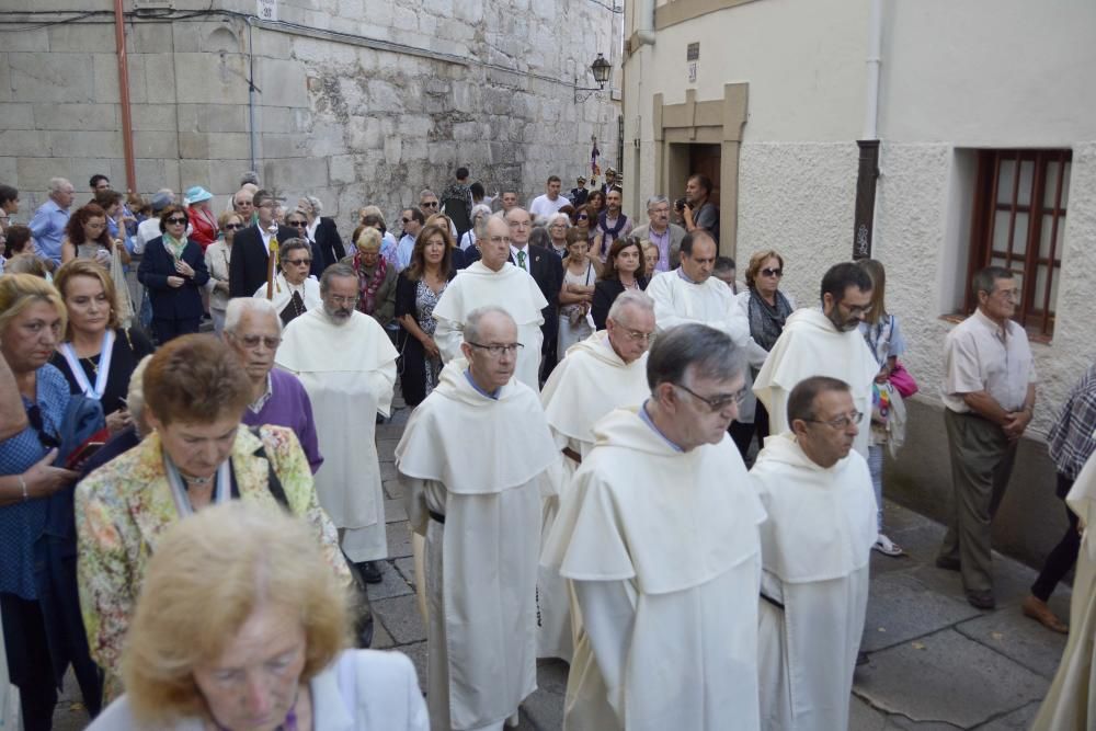 La procesión de la Virgen del Rosario