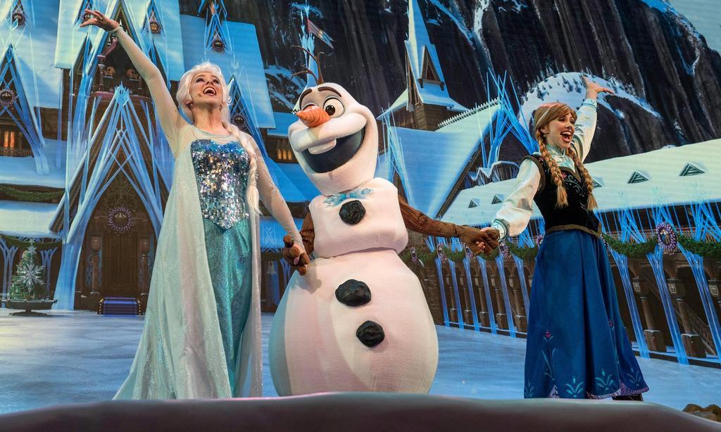 Los protagonistas de "Frozen"