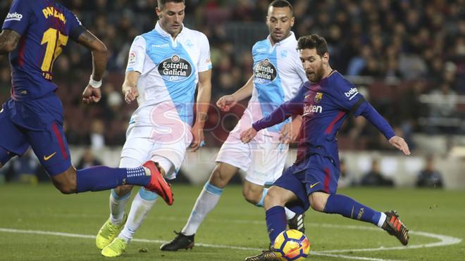 FC Barcelona, 4 - RC Deportivo, 0