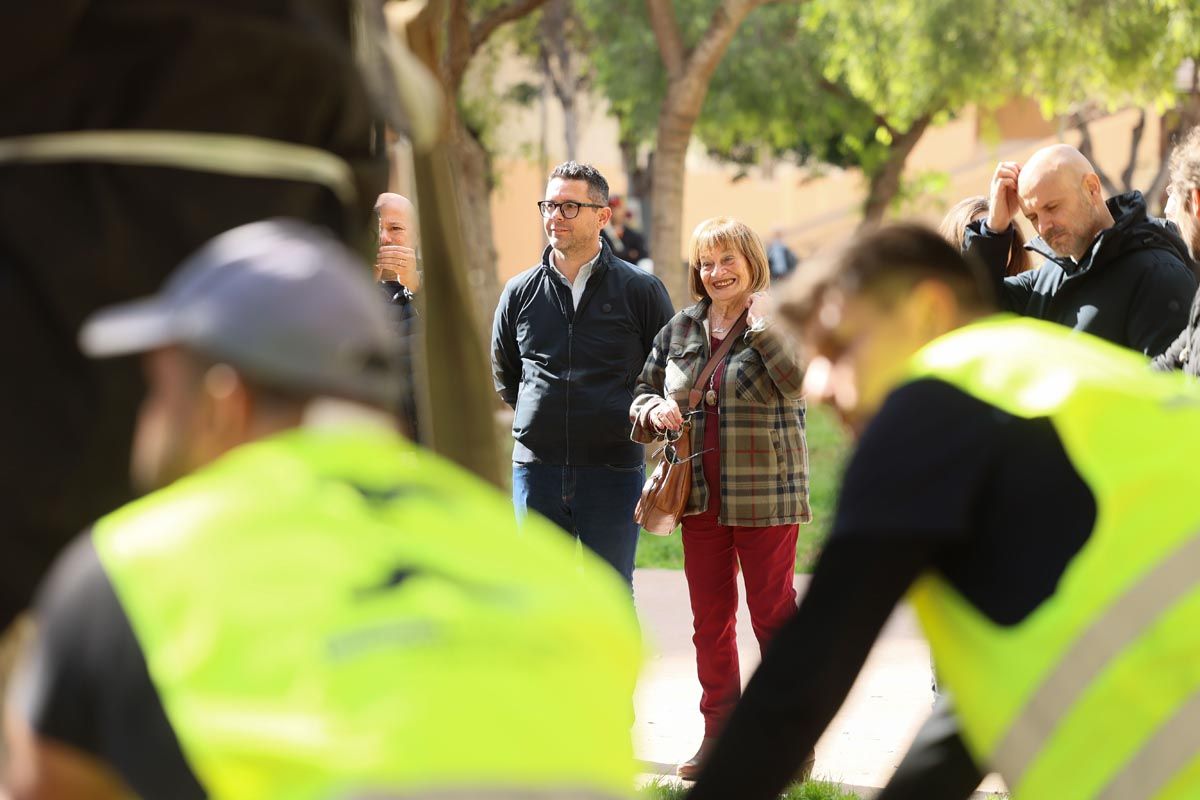 Galería: Todas las imagenes del traslado de la pagesa de Ibzia a su nueva ubicación