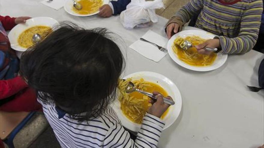 Onda decide garantizar el comedor hasta los 18 años