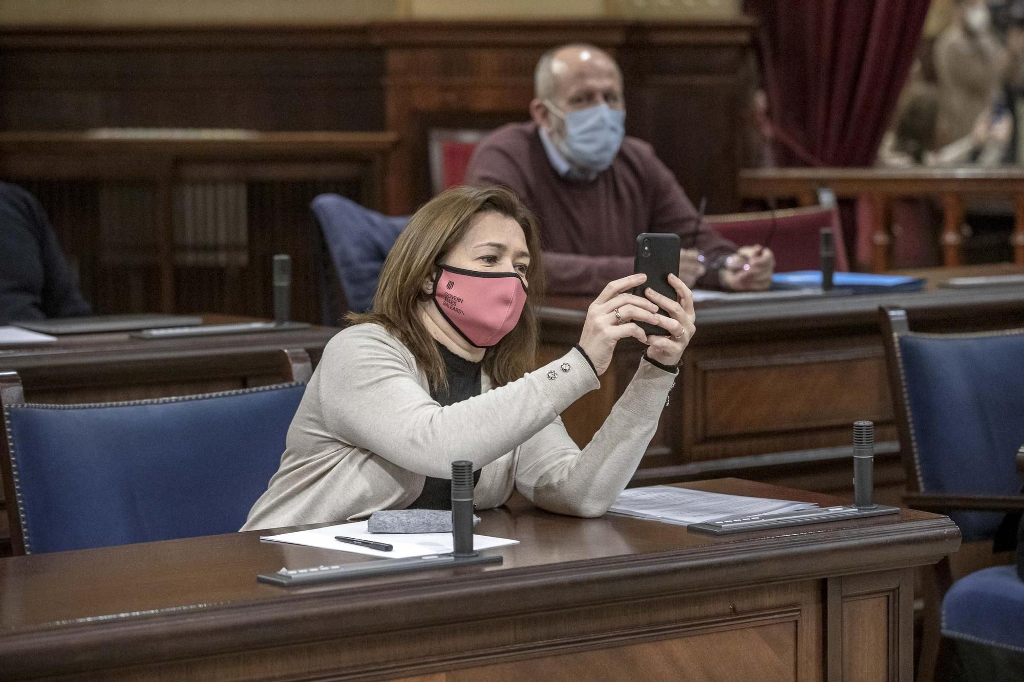 Pleno del Parlament de día 23 de febrero de 2021