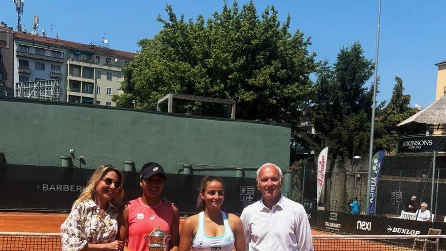 Charo Esquiva, campeona en Milán