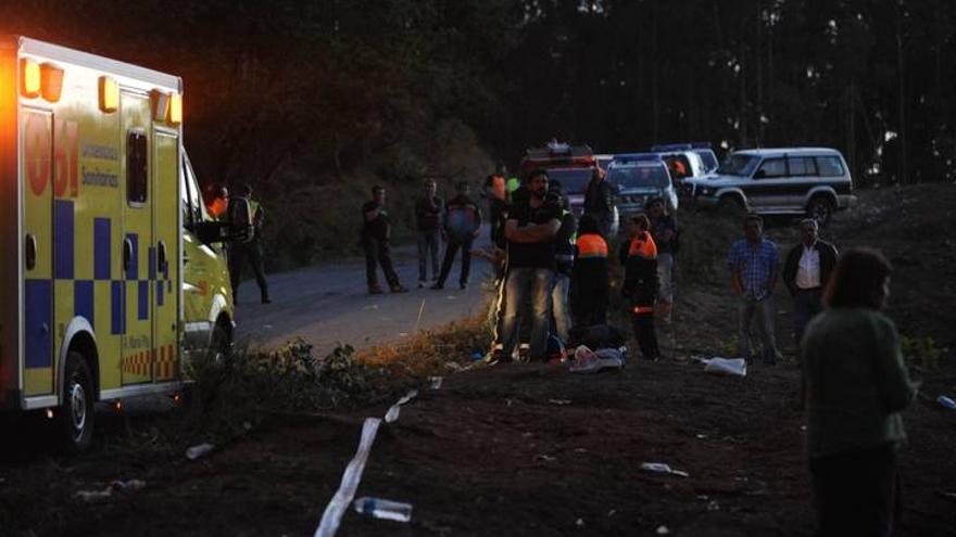 Las imágenes de la tragedia del Rally de A Coruña