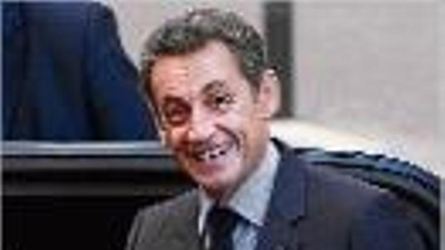 L&#039;expresident Nicolas Sarkozy.