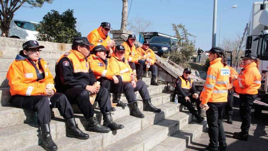 Protección Civil, al pie del cañón donde sea necesario