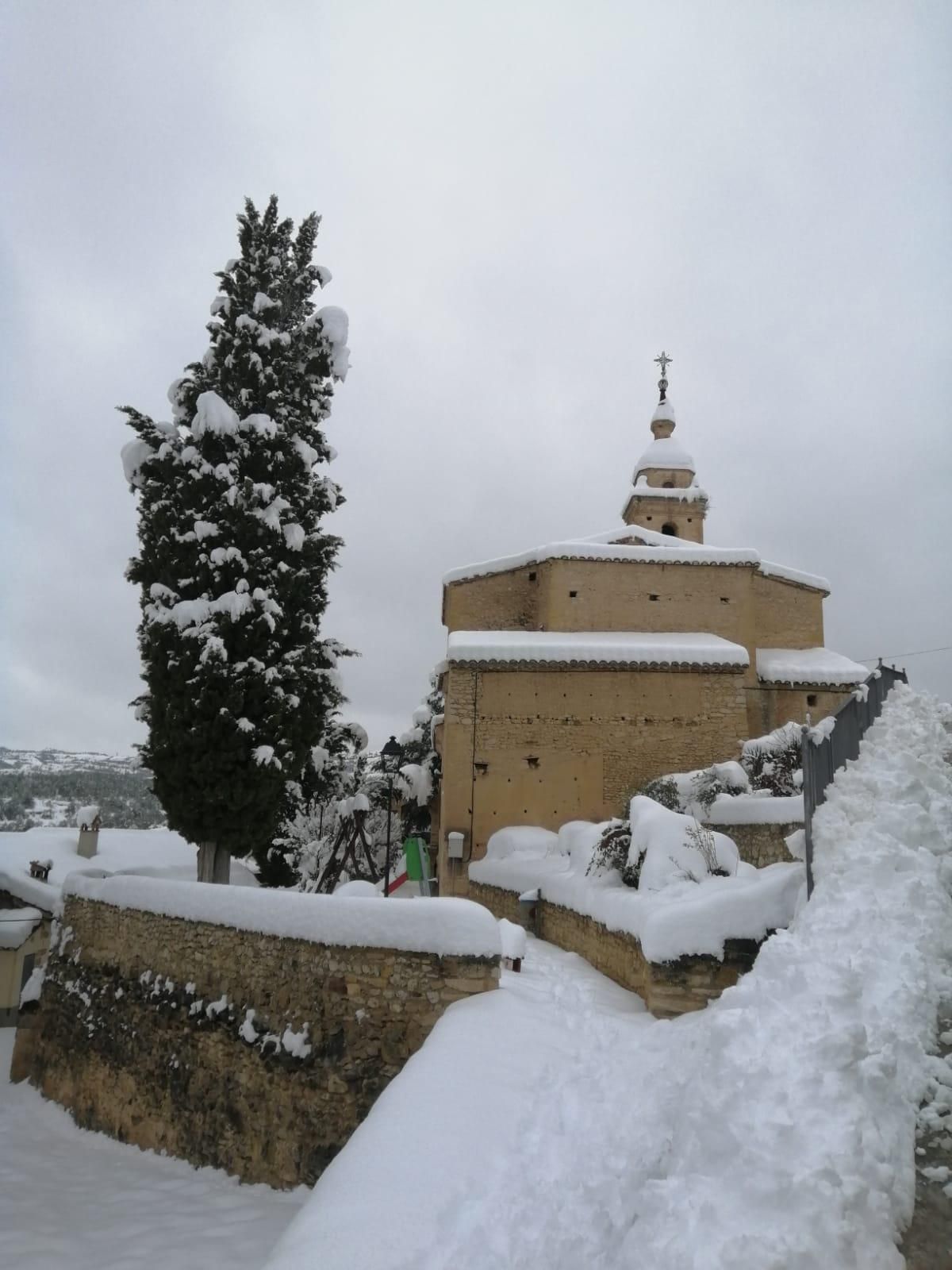 Palanques nevado.