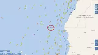 El MV Hondius ya ha recorrido casi la mitad de su trayecto hacia Tenerife