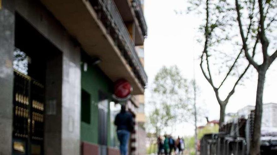 Tramo en mal estado en Cardenal Cisneros.