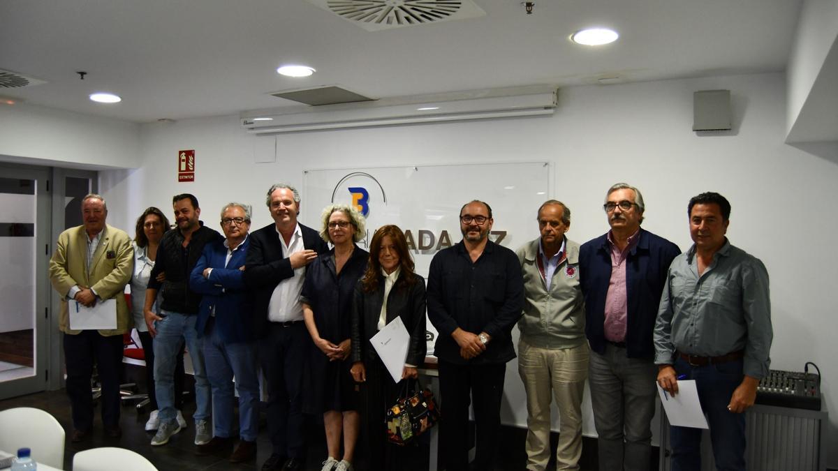 Participantes en la reunión preparatoria de Ecuextre.