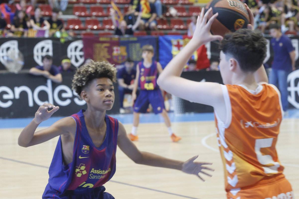 La final del Campeonato de España mini de baloncesto que se disputa en Córdoba, en imágenes