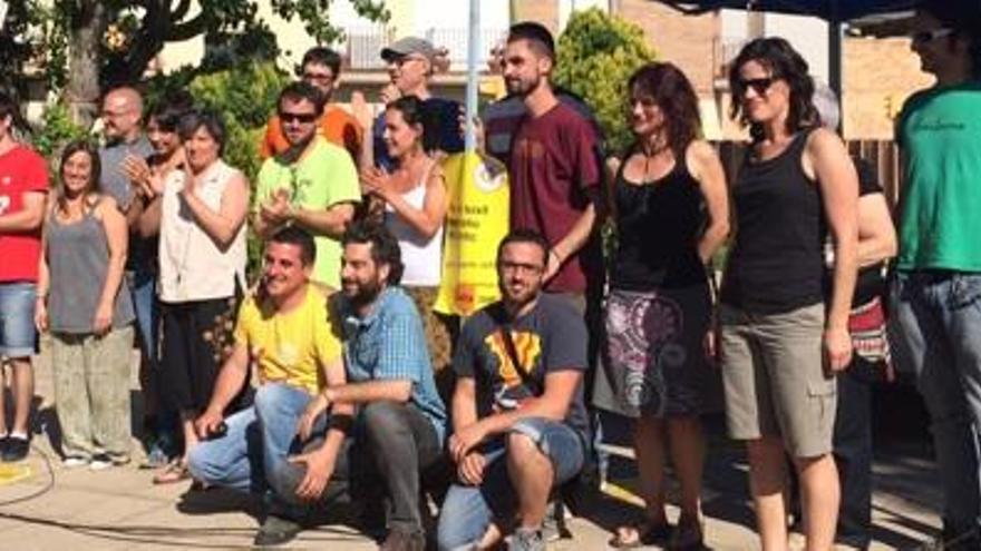 Unes 200 persones assisteixen al primer acte de campanya de la CUP Artés