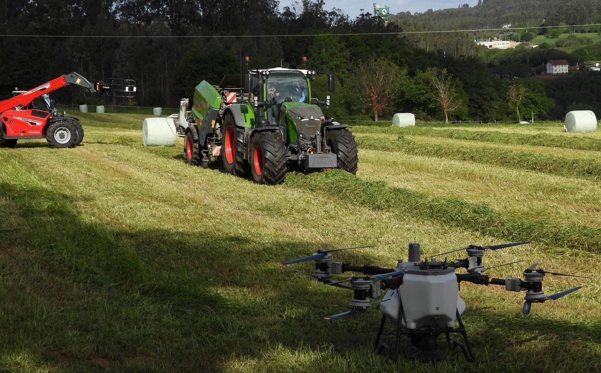 El dron, una maquinaria agrícola más