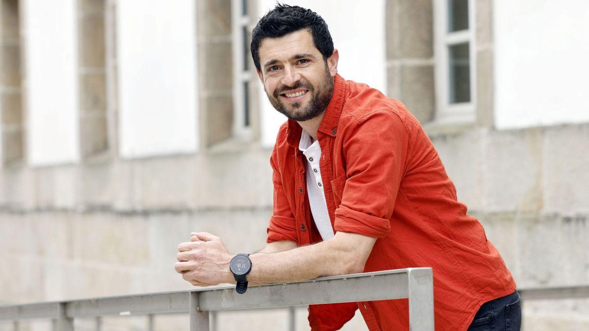 El director de documentales Antonio Grunfeld, en su visita a Vigo este año.