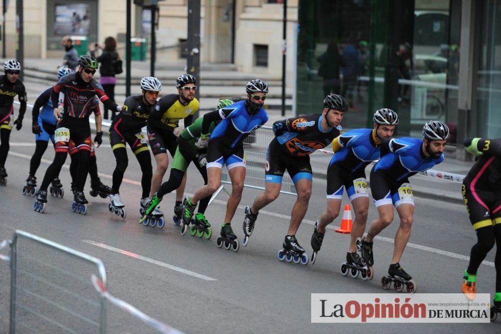 Murcia Maratón. Salida patinadores