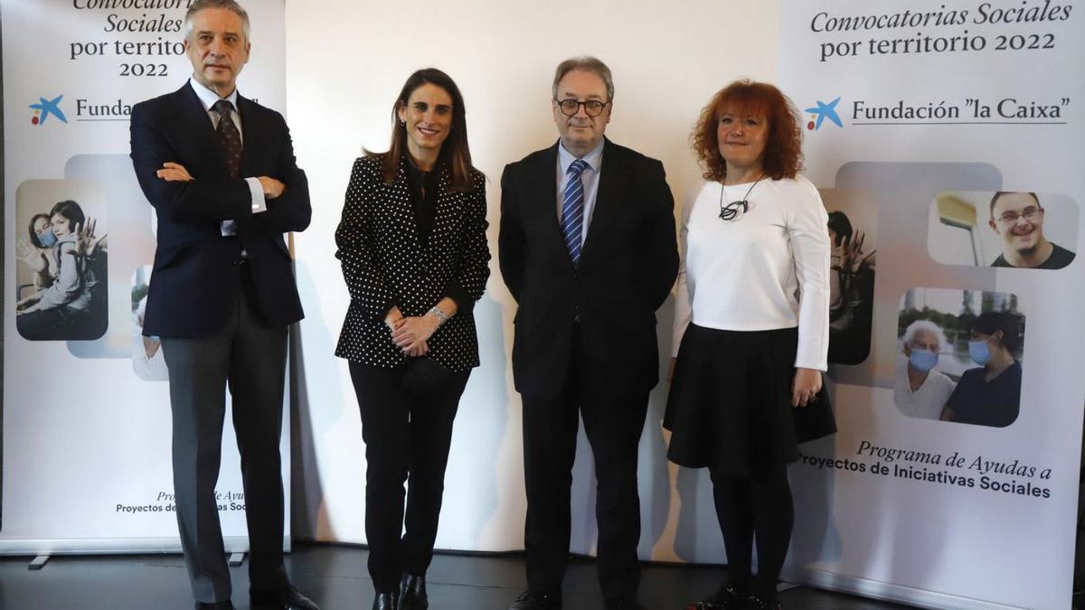 Ricardo Alfós, Isabel Moreno, Marc Simón y Susana Usón presentaron el nuevo modelo de convocatorias. | ANDREEA VORNICU