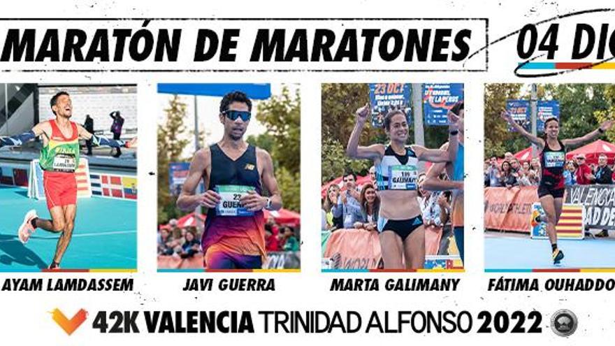 Lamdassen y Galimany, principales favoritos en el Maratón de Valencia Trinidad Alfonso