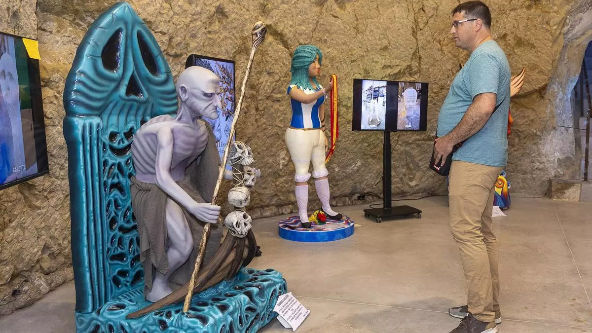 Alicante revive su pasado griego y fenicio a través del arte foguerer del IES Las Lomas