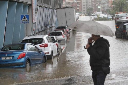 El temporal en Vigo