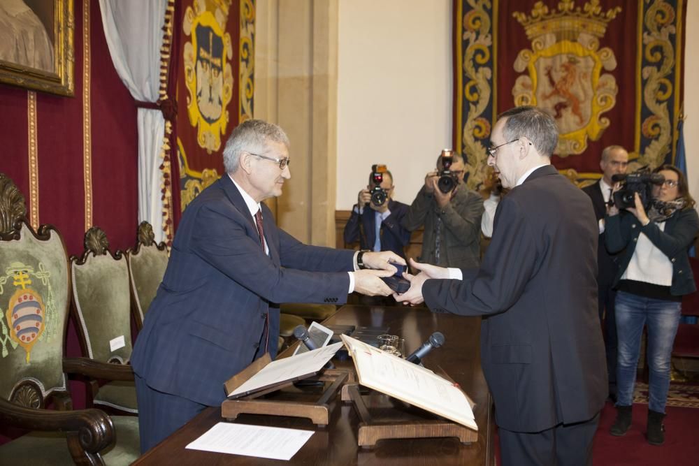 Toma de posesión de los vicerectores de la Universidad de Oviedo