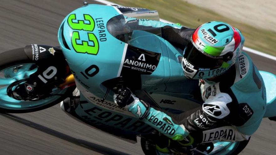 Bastianini, &#039;pole&#039; en Moto3 por delante de Jorge Martín