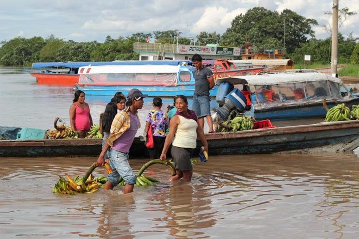 Mercado de Belén, en Iquitos.