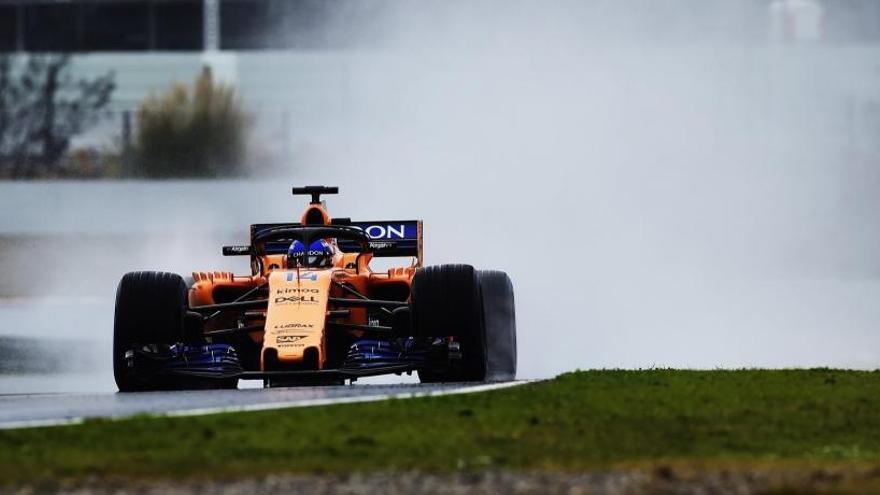 Alonso busca seguir la racha de puntos en Bakú