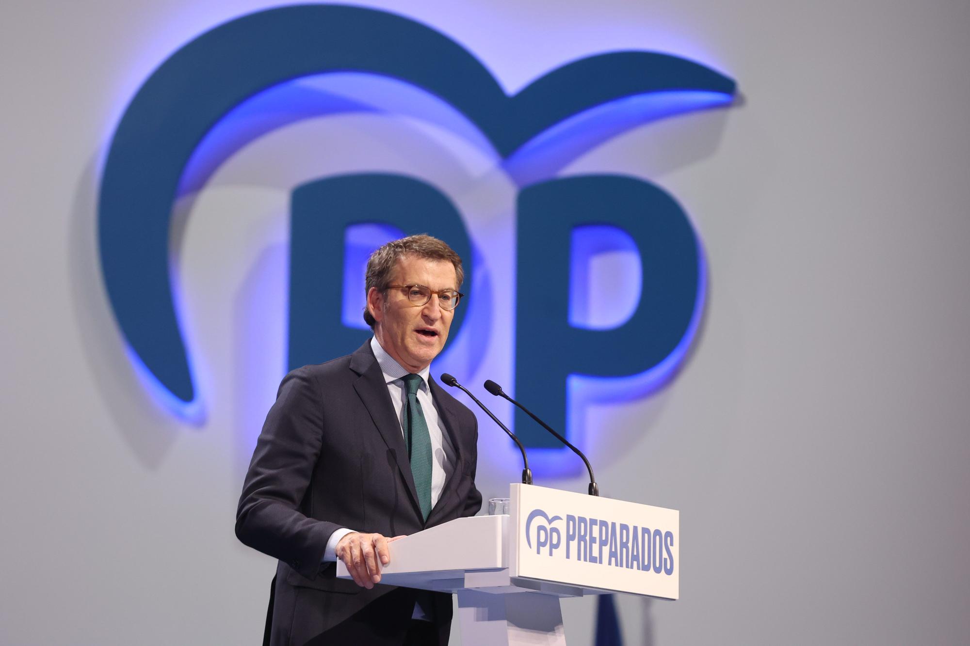 El presidente del PP, Alberto Núñez Feijóo.