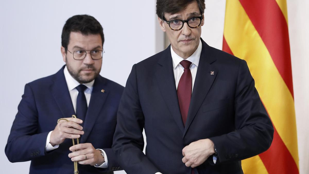 Toma de posesión de Salvador Illa como presidente de la Generalitat de Cataluña