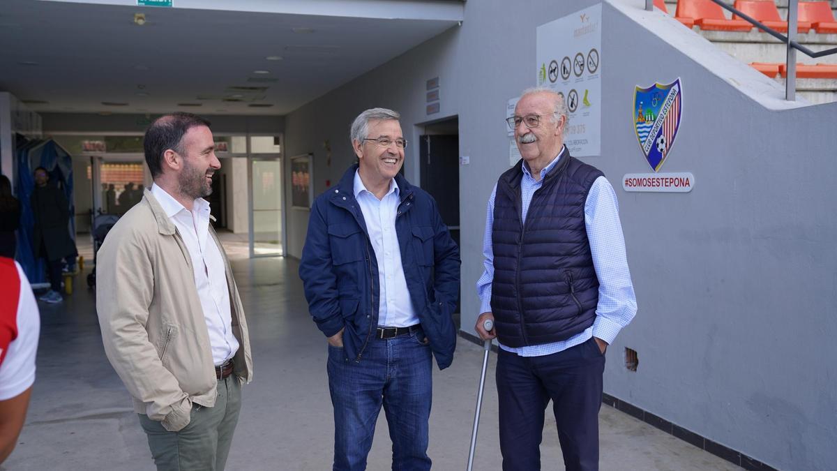 Mastercass de Vicente del Bosque en Estepona.