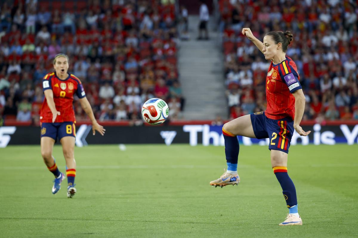 Clasificación para el Mundial de fútbol femenino: España - Inglaterra, en imágenes.
