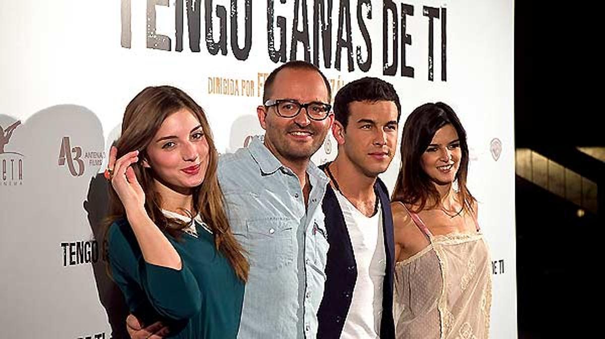 Fernando González Molina, director de ’Tengo ganas de ti’, i Mario Casas, el protagonista, parlen de la pel·lícula.