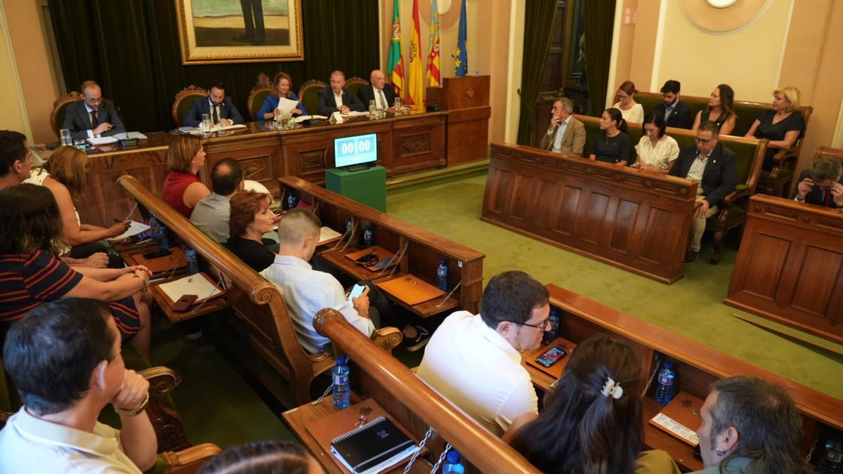 Imagen del pleno del debate de la ciudad, este jueves.