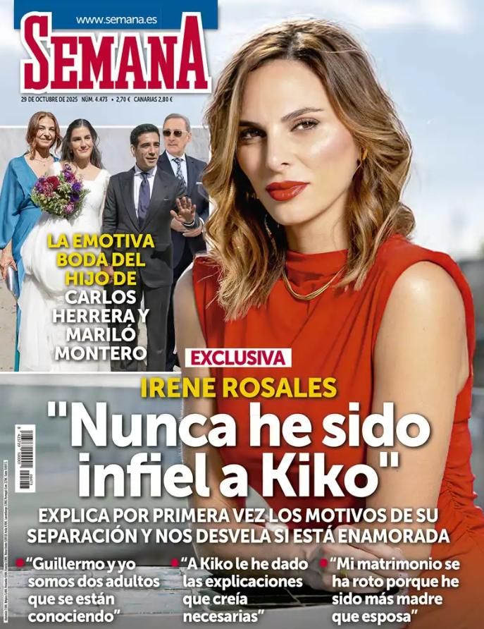 Portada revista Semana Irene Rosales