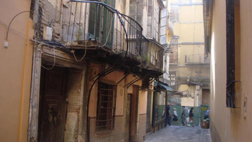 El inmueble a rehabilitar en la calle Santiago.