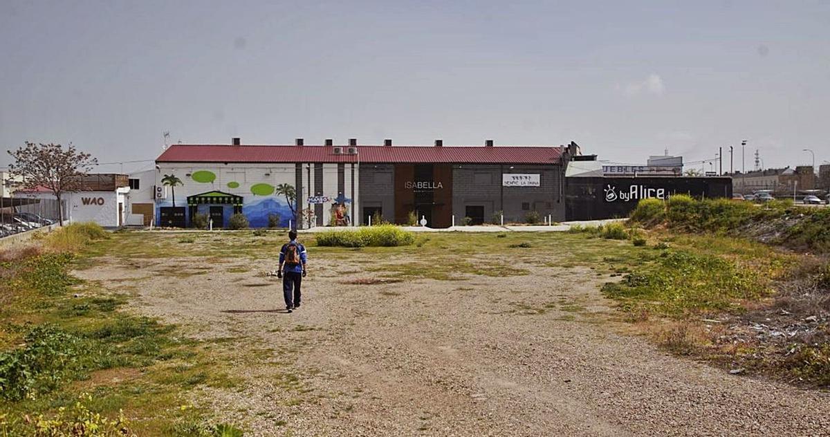 Zona de discotecas de las afueras de Zamora, donde se encuentra el local sancionado por abrir.