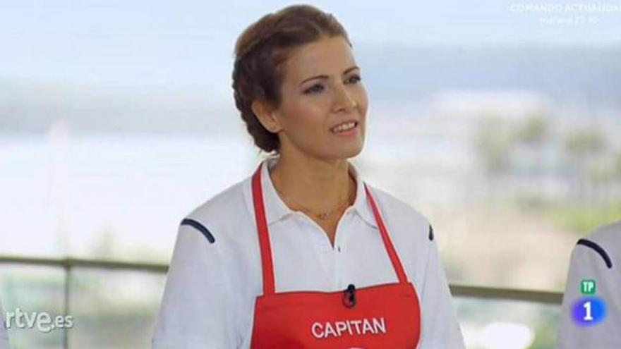 Delantales con la palabra &quot;capitana&quot; en &#039;Masterchef&#039;