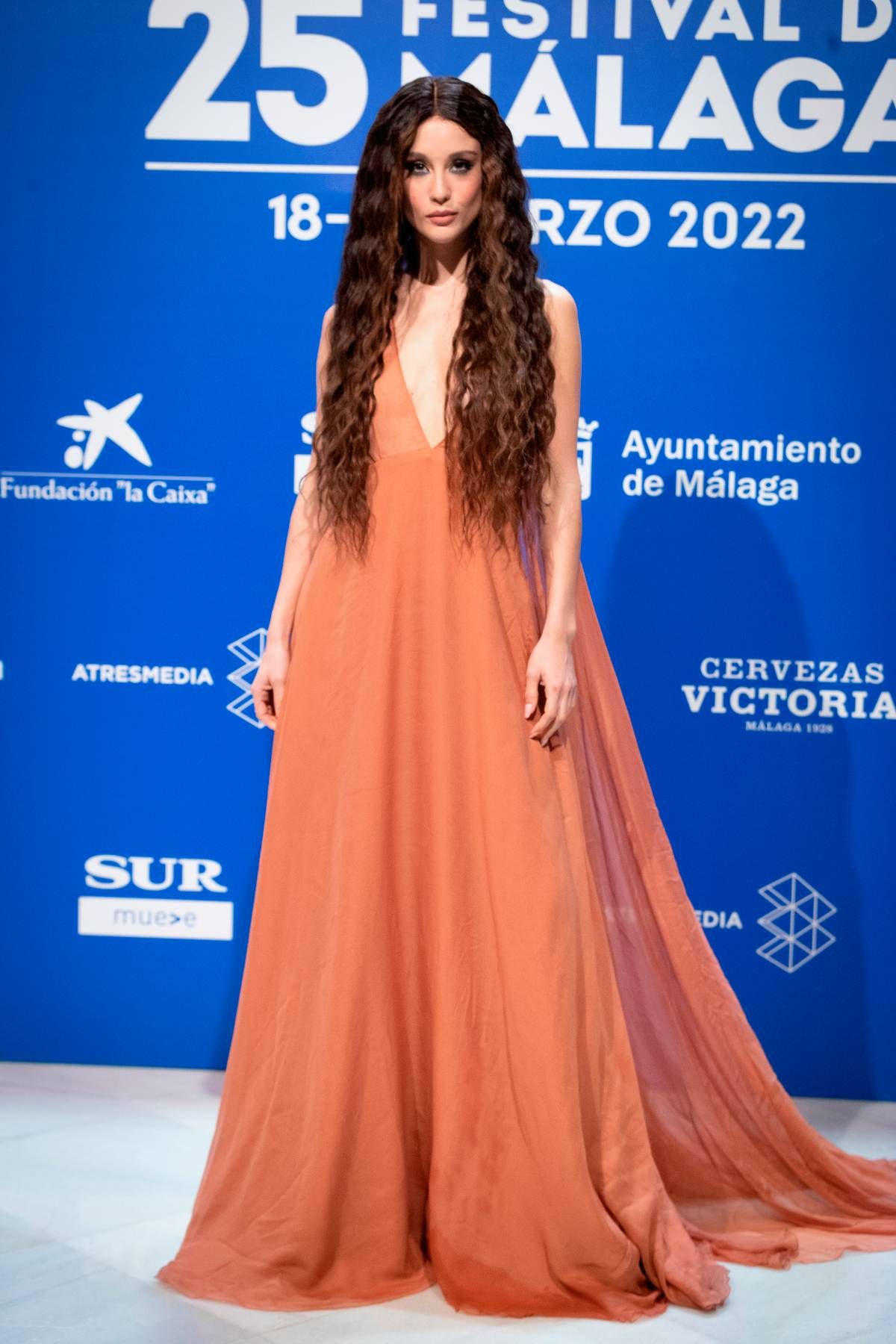 María Pedraza en el Festival de cine de Málaga