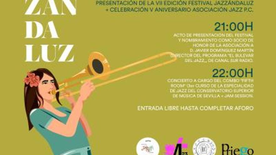 Presentación VII Festival Jazzándaluz Vº Aniversario Jazz P.C.