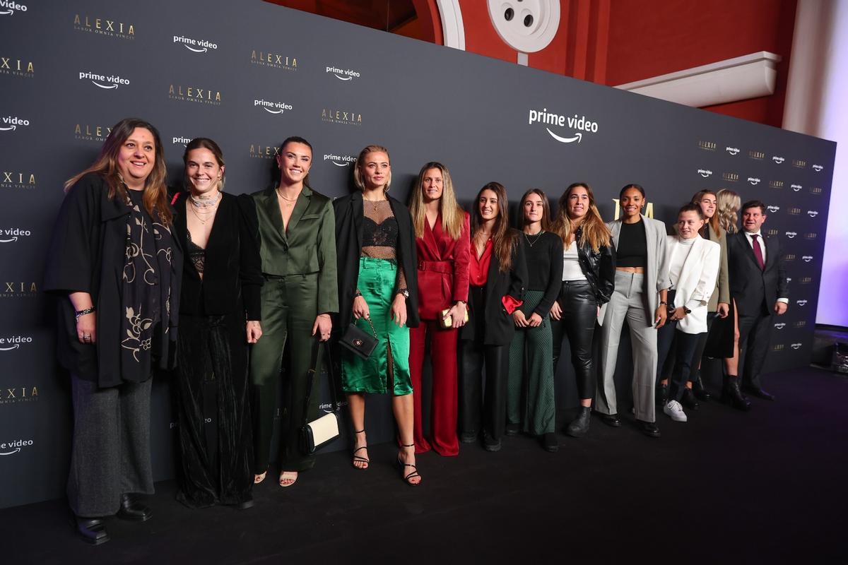 Las mejores imágenes de la alfombra roja en el estreno del documental de Alexia Putellas
