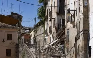 Peligro: derrumbe en el casco antiguo