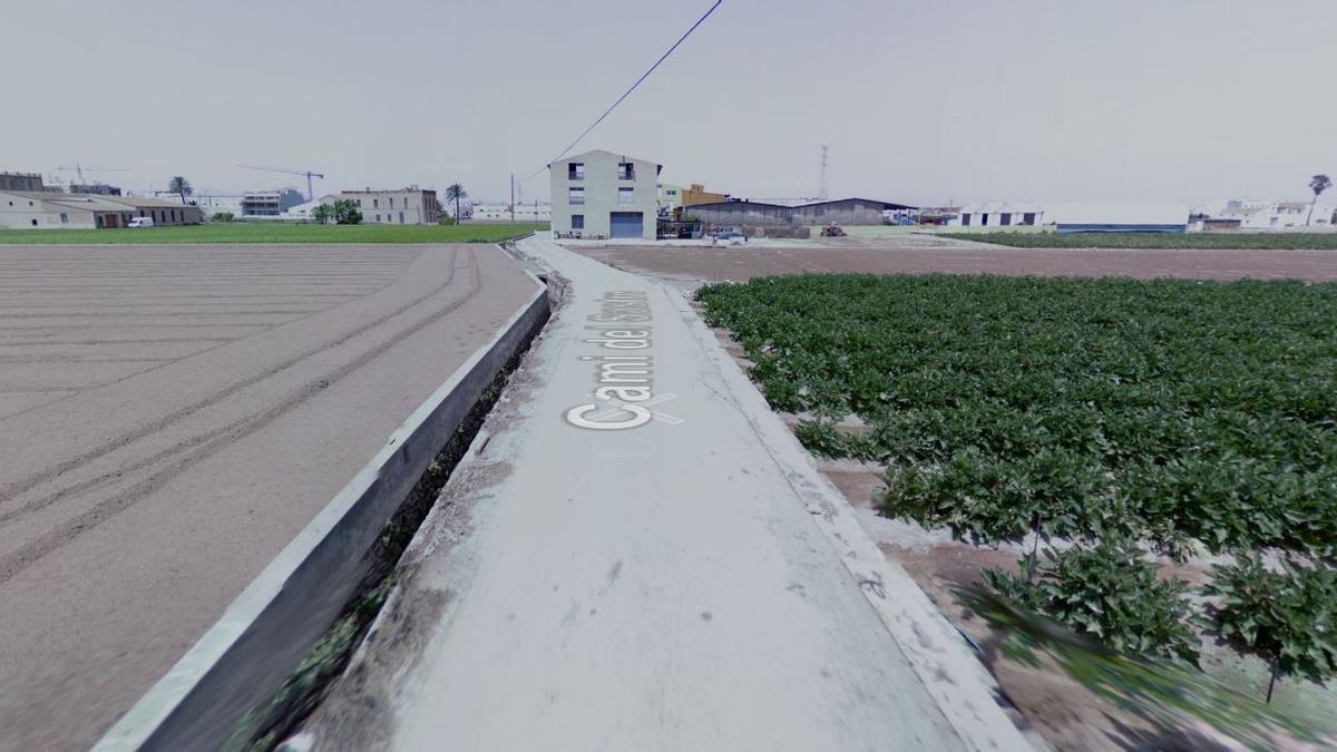 Camí del Sastre, en Alboraia