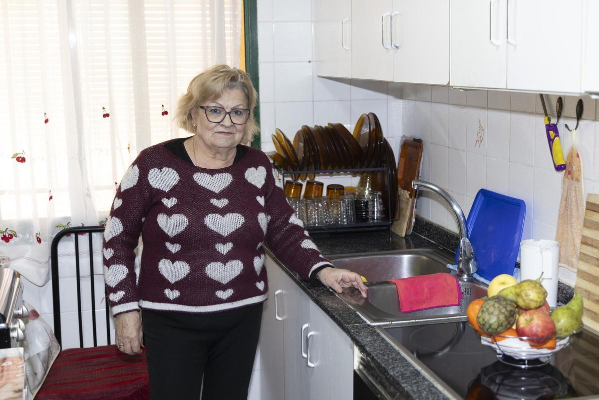 Isabel Pérez Mata, una de las propietarias de las últimas viviendas cedidas.