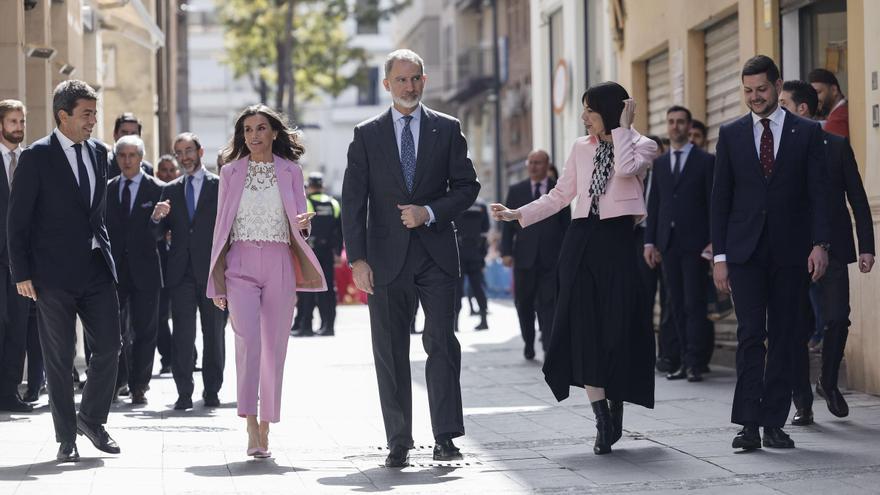 La Reina Letizia, oda a la primavera en Gandia