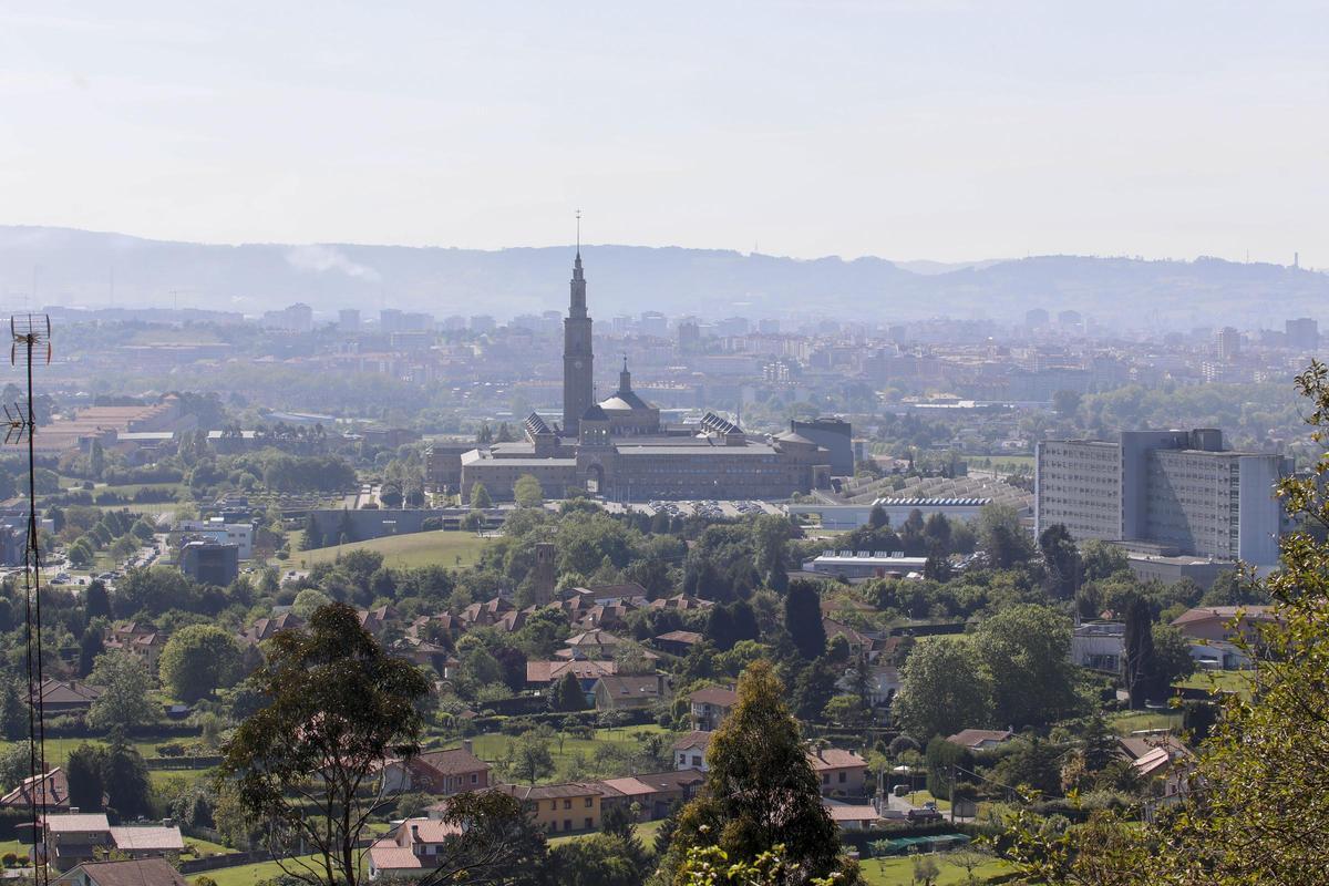 Vista del entorno de Cabueñes.