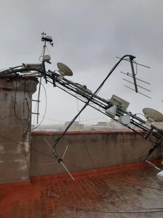 Efectos del temporal en la Safor