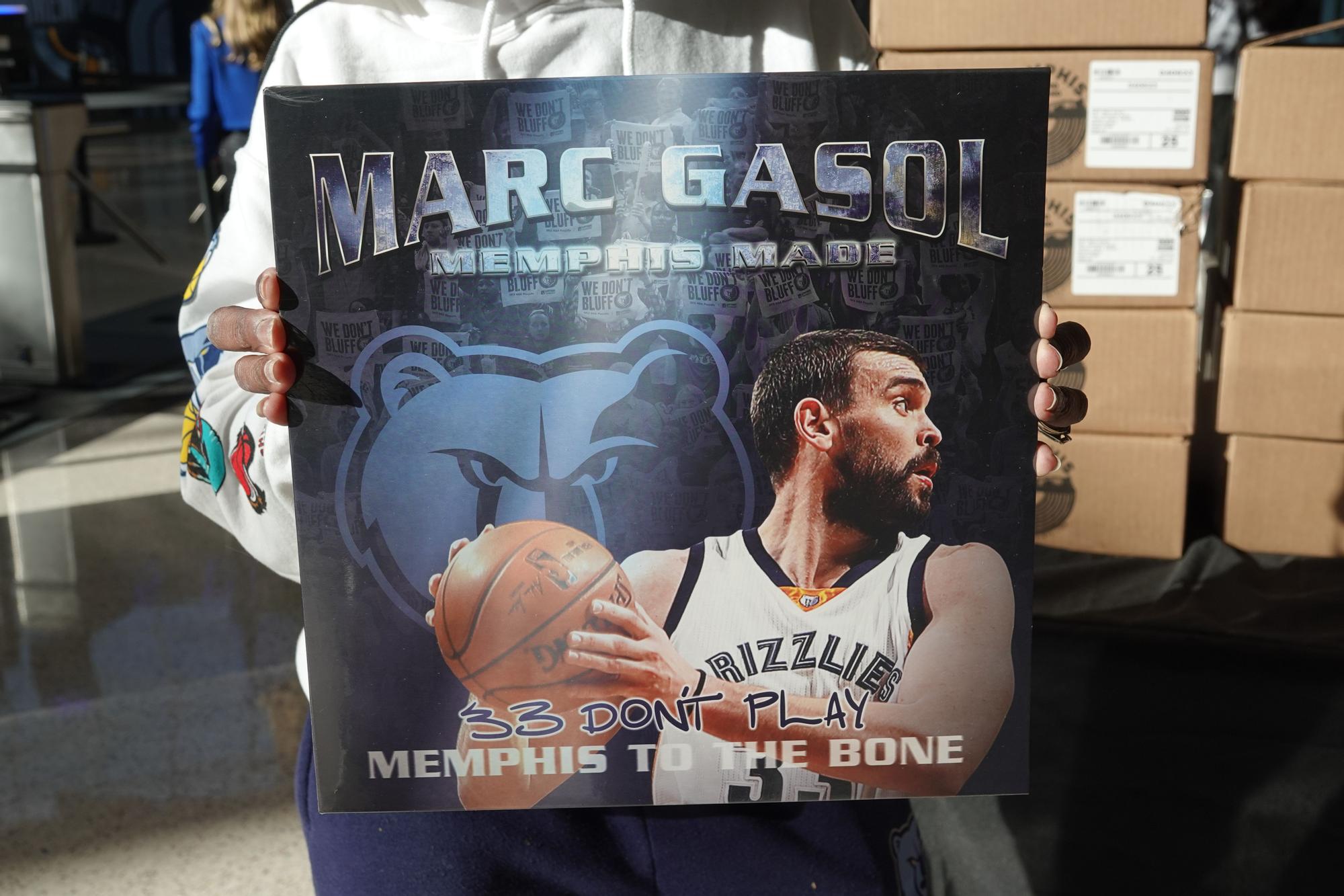 Les millors imatges de la retirada de la samarreta de Marc Gasol a Memphis